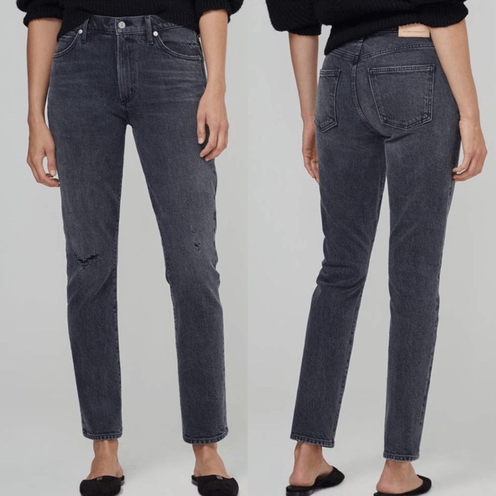 Citizens Of Humanity Charcoal Skinny Jeans
